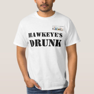 La camiseta bebida de Hawkeye