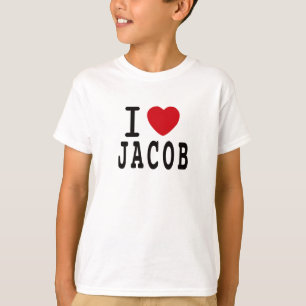 La camiseta blanca de la juventud de Jacob
