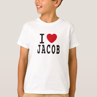 La camiseta blanca de la juventud de Jacob