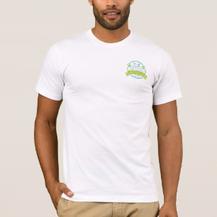 La camiseta blanca de los hombres