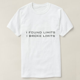 LA CAMISETA BLANCA QUE ENCONTRÉ LÍMITES ROMPÍ LÍMI