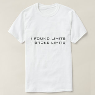 LA CAMISETA BLANCA QUE ENCONTRÉ LÍMITES ROMPÍ LÍMI