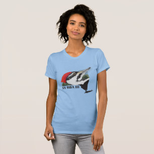 La camiseta cabida de las mujeres