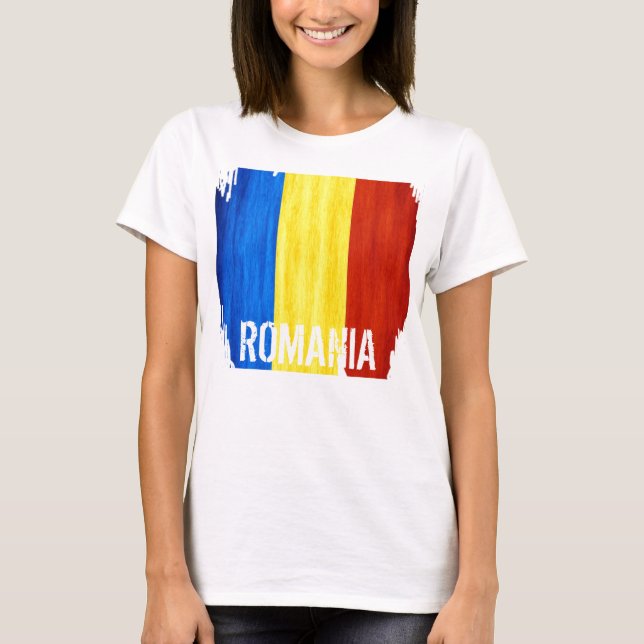 La camiseta cabida de las mujeres de la bandera de (Anverso)