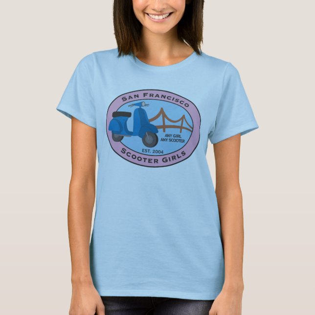 La camiseta cabida de las mujeres de SFSG (Anverso)