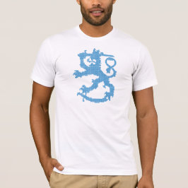 La camiseta cabida de los hombres del león de Sisu