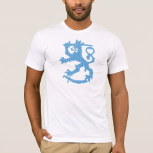 La camiseta cabida de los hombres del león de Sisu