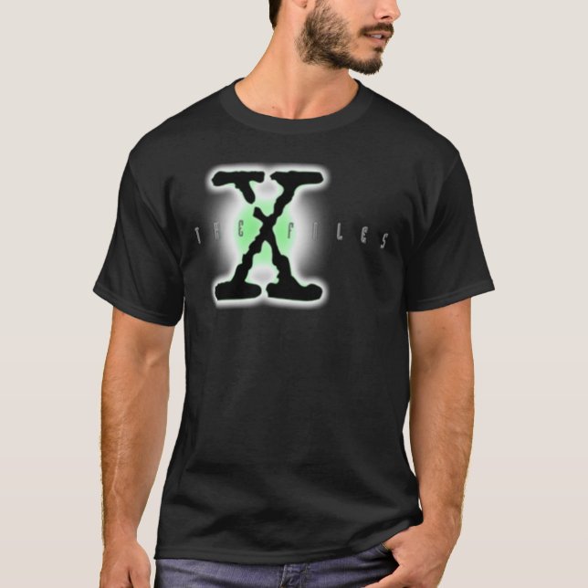 LA camiseta clásica de ARCHIVOS X (Anverso)