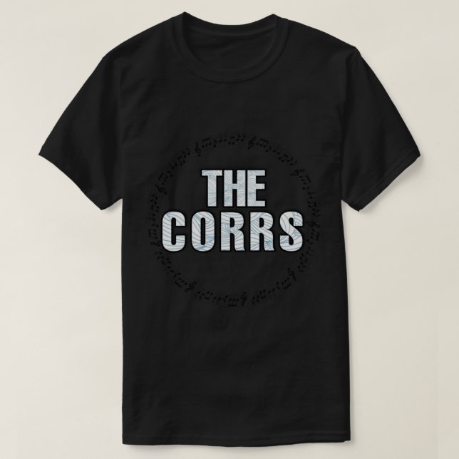 La camiseta clásica de Corrs (Diseño del anverso)