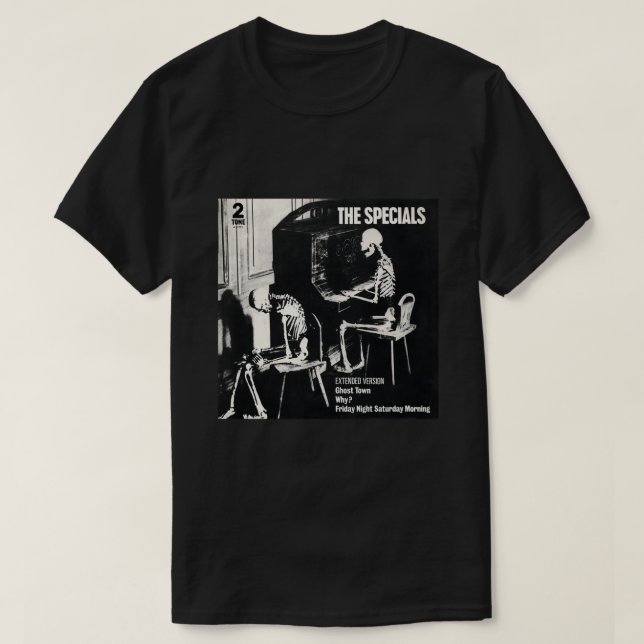 La camiseta clásica de Ghost Town (Diseño del anverso)