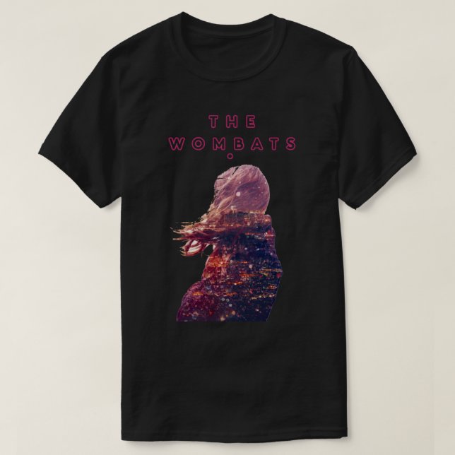 La camiseta clásica de Glitterbug de Wombats (Diseño del anverso)