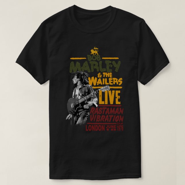 La camiseta clásica de Wailers (Diseño del anverso)