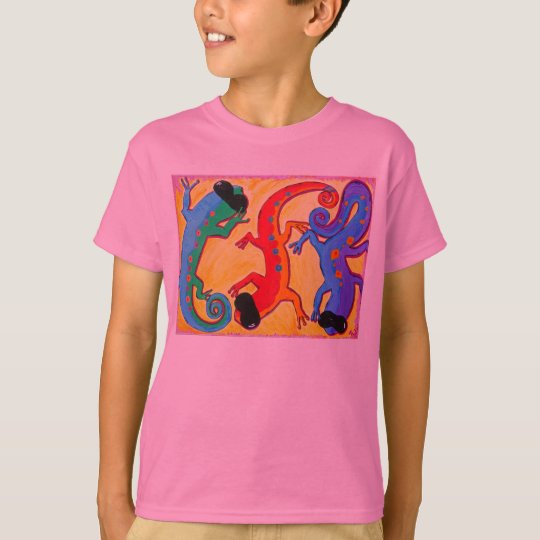 La camiseta clásica del niño - lagartos del Caribe