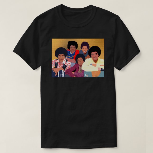 La camiseta clásica Jackson 5ive (Diseño del anverso)