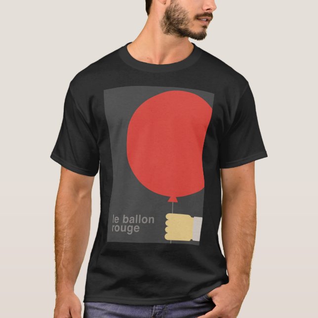 La camiseta clásica Le Ballon Rouge (El globo rojo (Anverso)