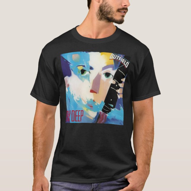 La camiseta clásica profunda de Outfield Play (Anverso)