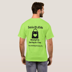 La camiseta con el logo infantil de Susie Q