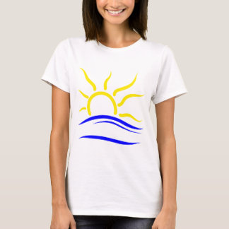 La camiseta con el símbolo naturista