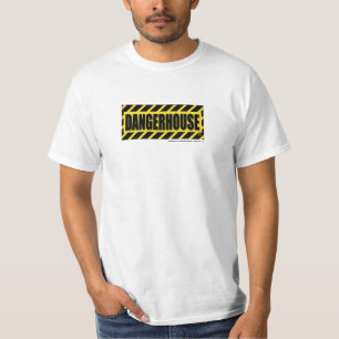 La camiseta Dangerhouse registra BLANCO AMARILLO