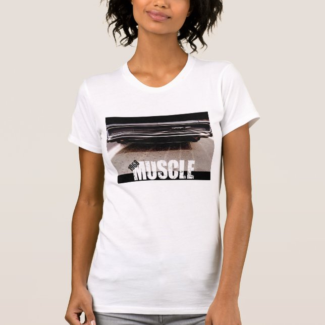 La camiseta de 1968 mujeres del músculo (Anverso)