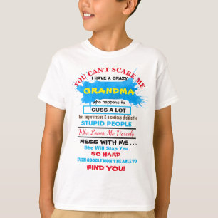 La camiseta DE ABUELO de la diversión de la ABUEL