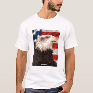 La camiseta de algodón de los hombres de Eagle