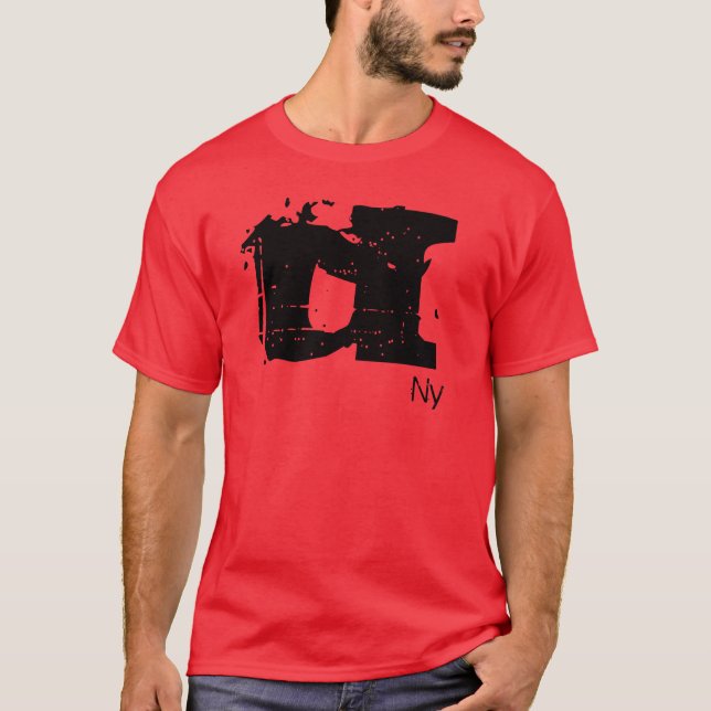 la camiseta de algodón de los hombres del deesEp (Anverso)