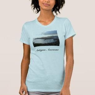 La camiseta de Antigua de la isla de las mujeres
