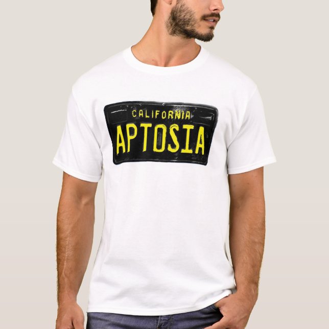 La camiseta de Aptosia de los hombres originales (Anverso)