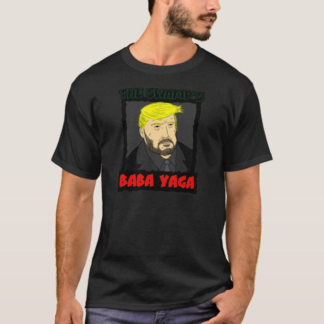 La camiseta de Baba Yaga en el pantano (Anverso)