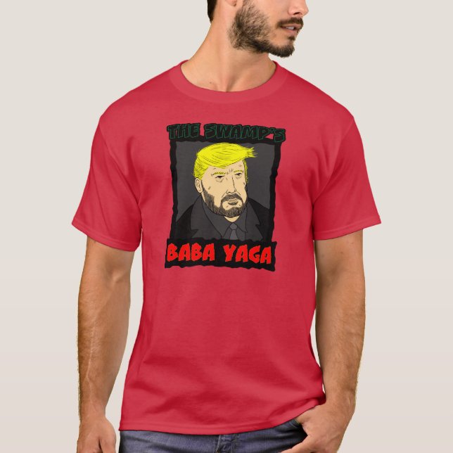 La camiseta de Baba Yaga en el pantano (Anverso)