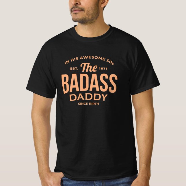 La camiseta de Badass Daddy (Anverso)