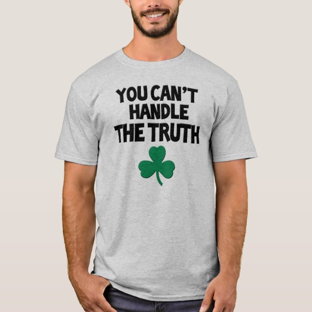 La camiseta de Boston de la verdad (Anverso)