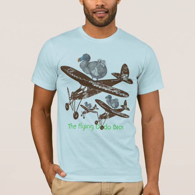 La camiseta de Bros del Dodo del vuelo (Anverso)