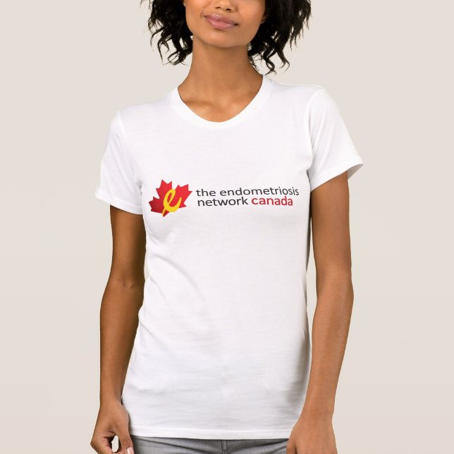 La camiseta de Canadá de la red de la (Anverso)