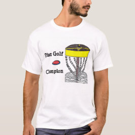 La camiseta de Champion Hombre del golf del disco