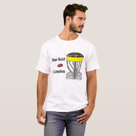 La camiseta de Champion Hombre del golf del disco