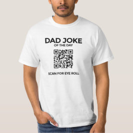La camiseta de chistes malos QR