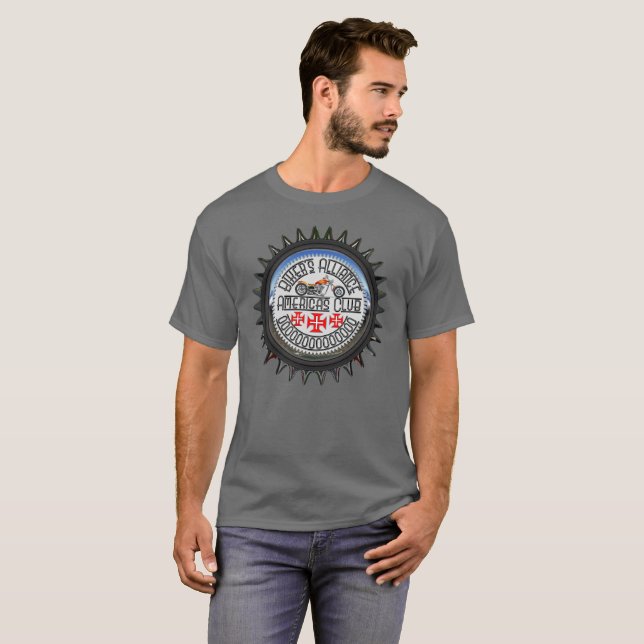 La camiseta de ciclismo de Alliance America (Anverso completo)