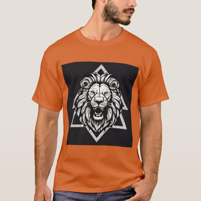 La camiseta de diseño del rey (Anverso)
