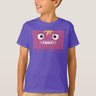La camiseta de diversos niños de la púrpura de