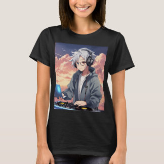 La camiseta de DJ en general tiene un estilo elega