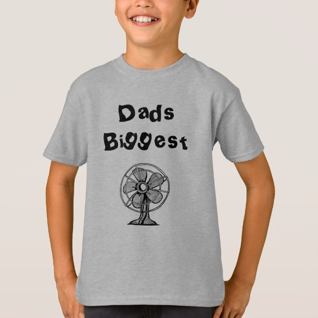 La camiseta de fans más grande de Dads (Anverso)