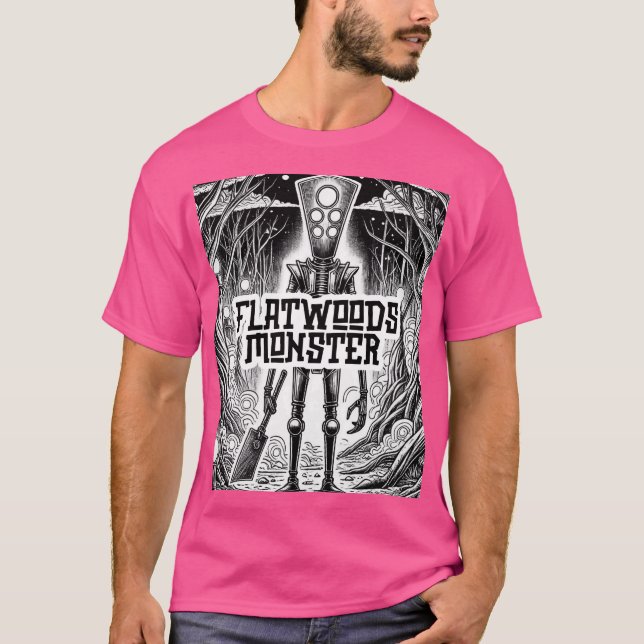 La camiseta de Flatwoods Monster (Anverso)