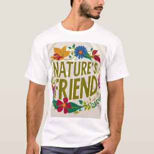 La camiseta de "Friend" de la Naturaleza tiene un