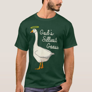 La camiseta de ganso más tonta de Dios La gansa má