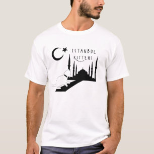 La camiseta de gatitos del Unisex Istanbul