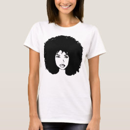 La camiseta de Goddess Mujer del Afro