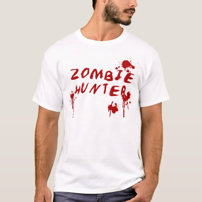 La camiseta de Gorey Zombie Hunter - Un horror mue (Anverso)