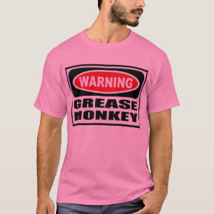 La camiseta de GRASA de los hombres amonestadores